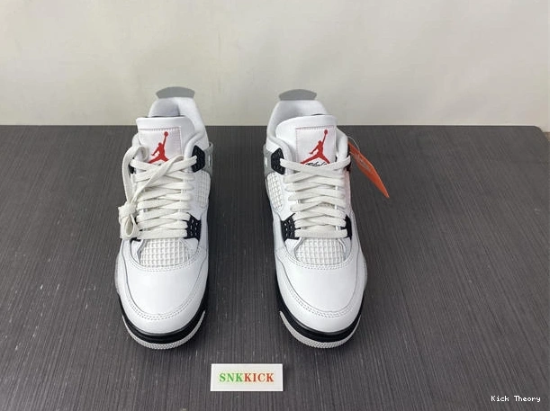 Kick Theory Jordan Retro 3885 4 Original 840606- White Cement 1014